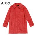 A.P.C アーペーセー Manteau Manon COCRZ F01368 EAE レディース ロングコート レッド -