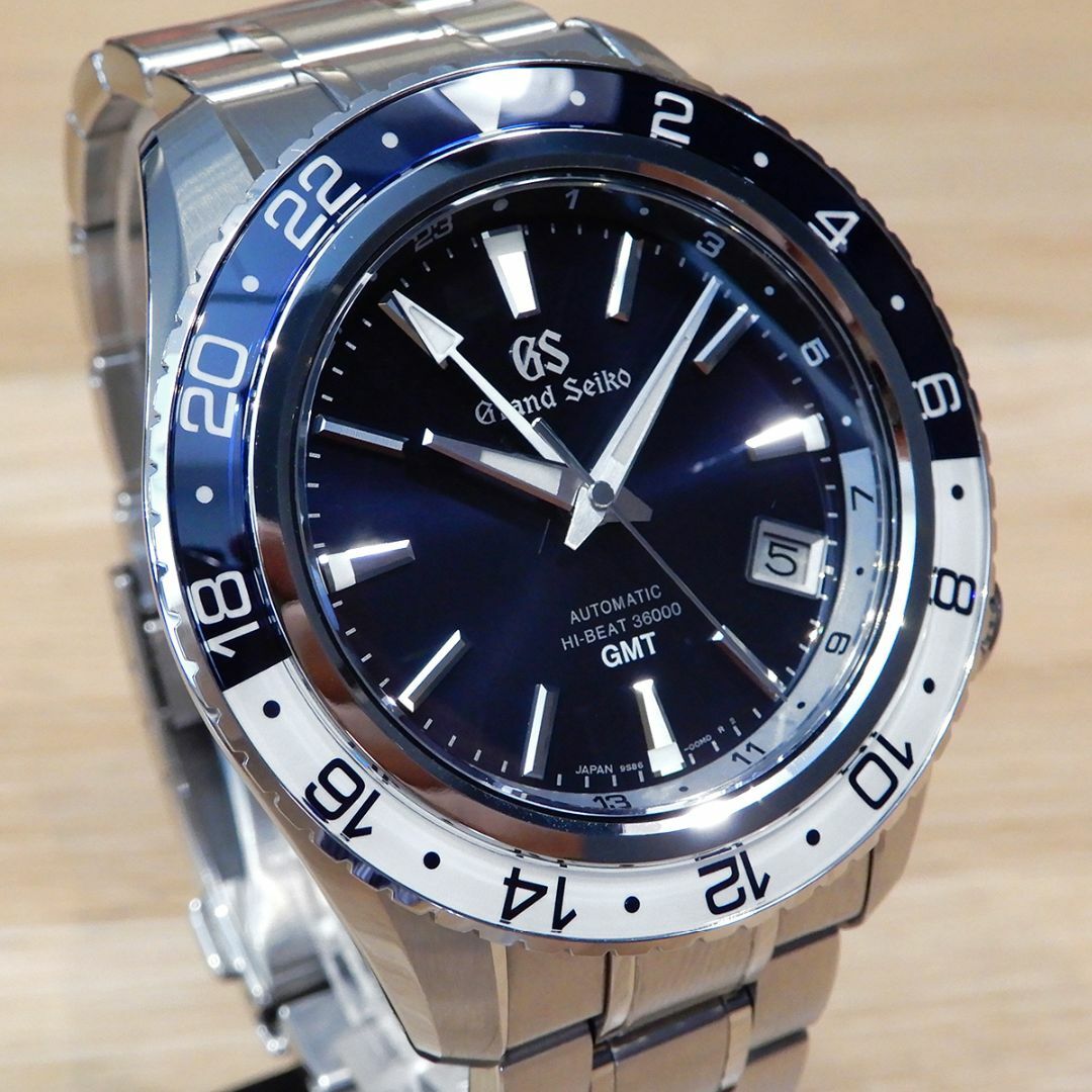 Grand Seiko(グランドセイコー)の新品同様 グランドセイコー 現行 メカニカルハイビート36000 GMT 腕時計 メンズの時計(腕時計(アナログ))の商品写真