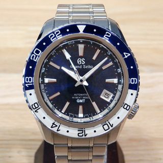 グランドセイコー(Grand Seiko)の新品同様 グランドセイコー 現行 メカニカルハイビート36000 GMT 腕時計(腕時計(アナログ))