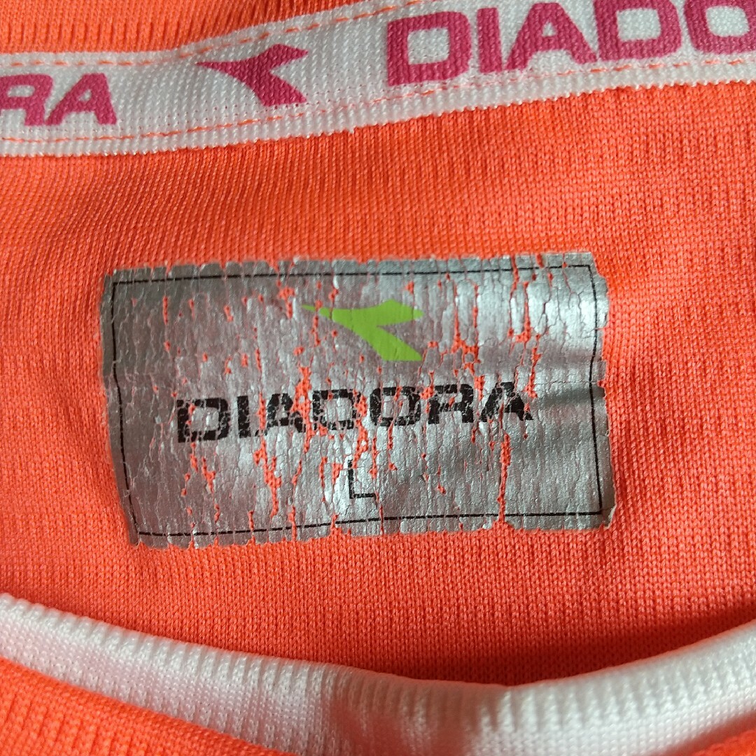 DIADORA(ディアドラ)のディアドラ DIADORA ウェア オレンジ L スポーツ/アウトドアのテニス(ウェア)の商品写真