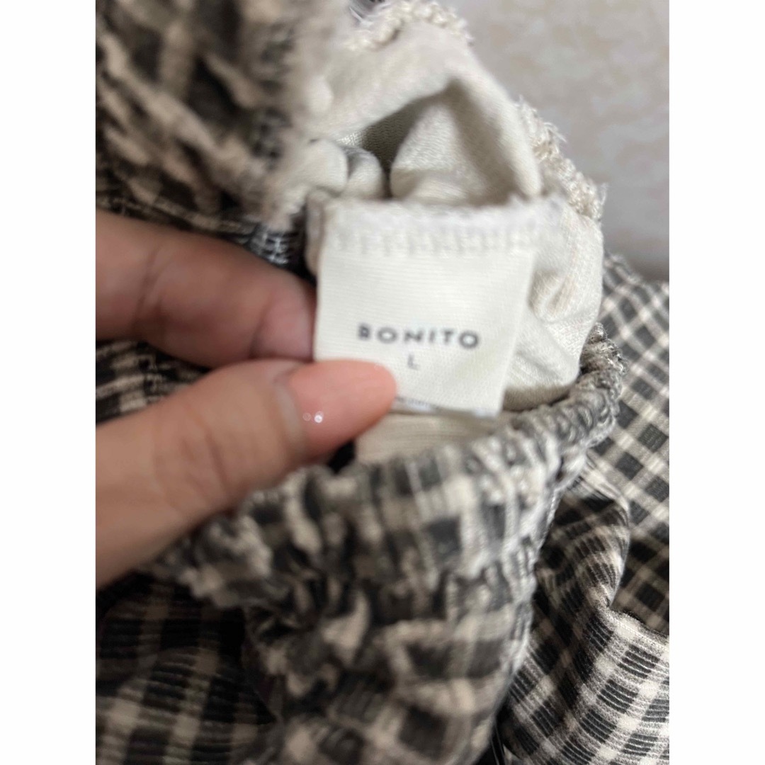 bonito check pants キッズ/ベビー/マタニティのキッズ服男の子用(90cm~)(パンツ/スパッツ)の商品写真