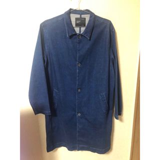 ザラ(ZARA)のZARA インディゴデニムロングコート(Gジャン/デニムジャケット)