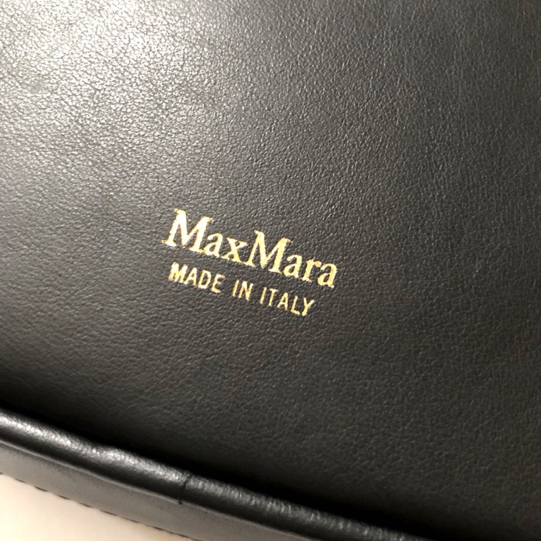 Max Mara(マックスマーラ)の新品 Max Mara マックスマーラ エルサ ELSA ショルダーバッグ 黒 レディースのバッグ(ショルダーバッグ)の商品写真