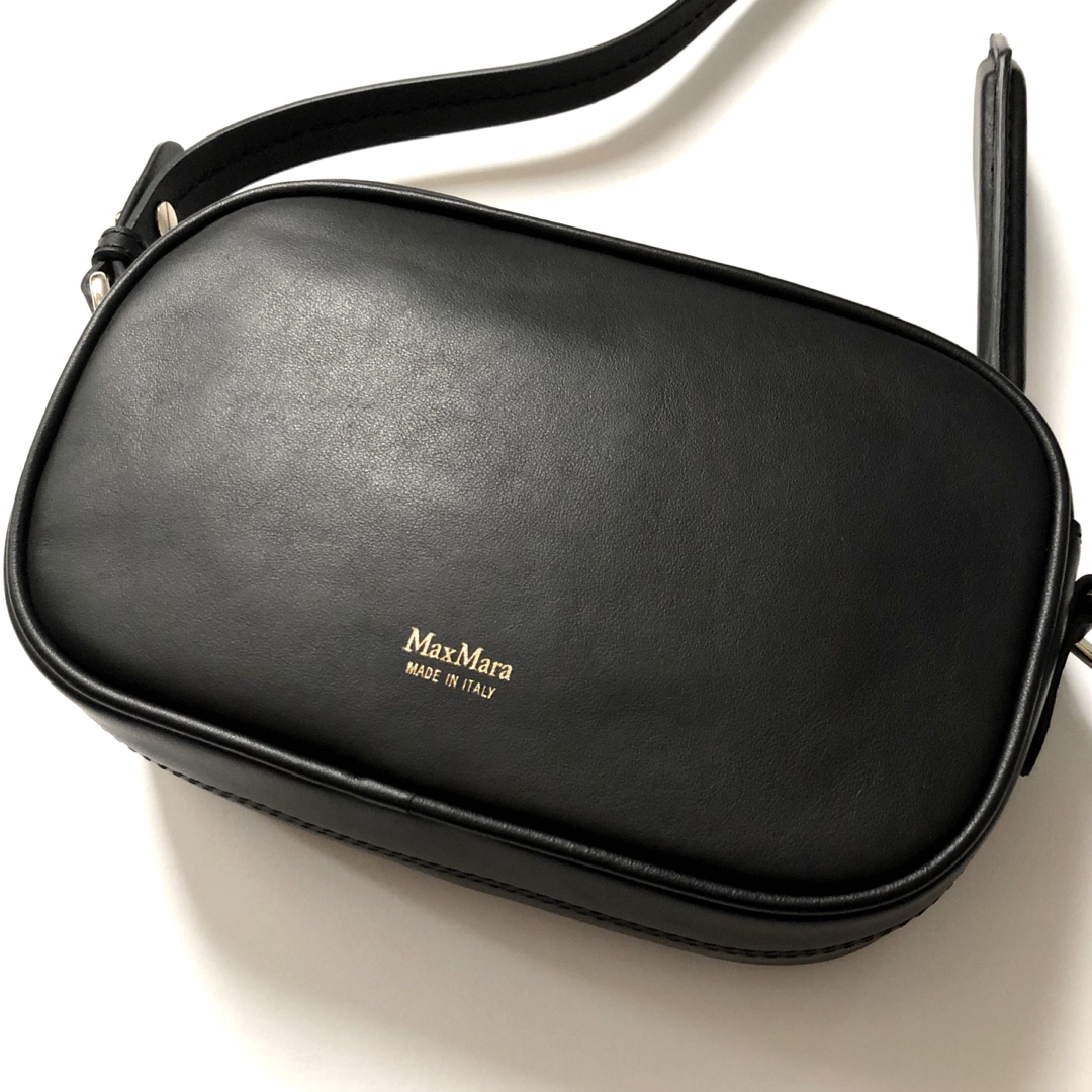 Max Mara(マックスマーラ)の新品 Max Mara マックスマーラ エルサ ELSA ショルダーバッグ 黒 レディースのバッグ(ショルダーバッグ)の商品写真