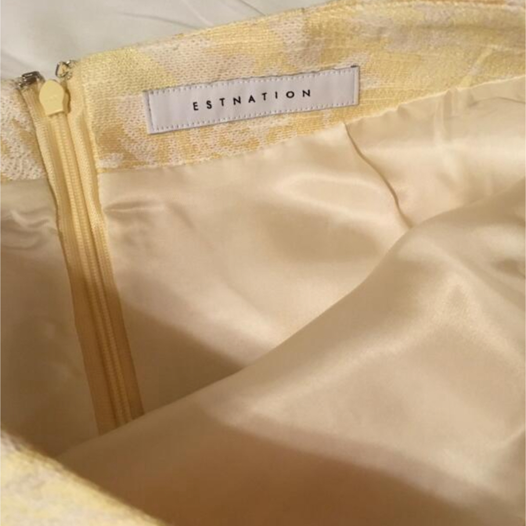 ESTNATION(エストネーション)の新品エストネーション　ジャガードスカート レディースのスカート(ミニスカート)の商品写真