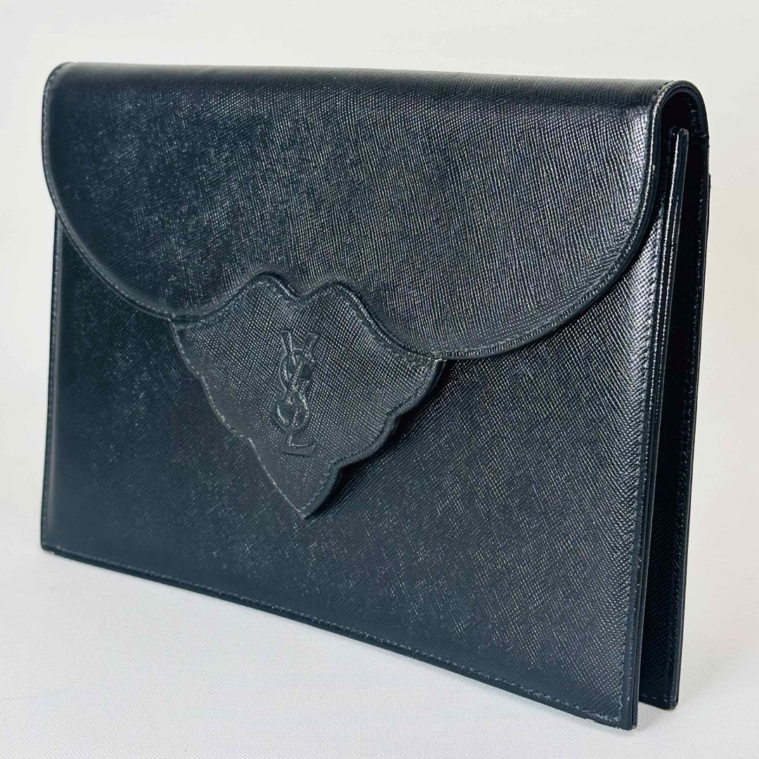 極美品】イヴサンローラン YSL サフィアーノ クラッチバッグ 極美品】イヴサンローラン YSL サフィアーノ クラッチバッグ