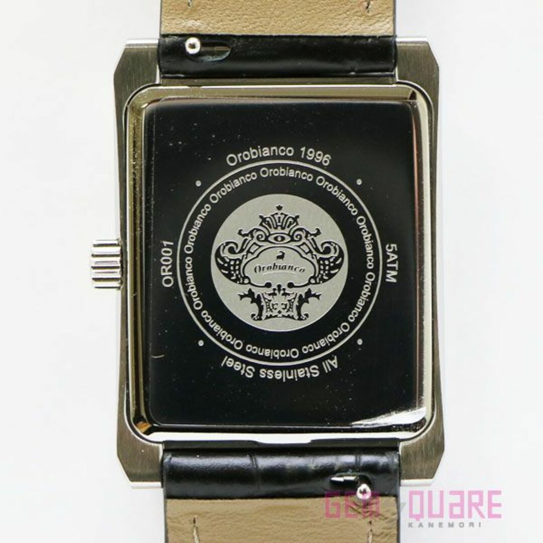Orobianco(オロビアンコ)のオロビアンコ パンダ クォーツ 腕時計 男 ブルー SS 未使用品 OR001-5 メンズの時計(腕時計(アナログ))の商品写真