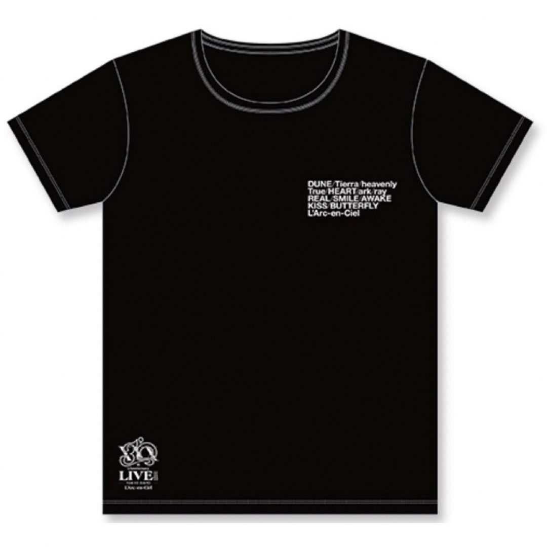 ラルク【L'Arcard限定】BIG 旧ロゴTシャツ(size Free)黒 エンタメ/ホビーのタレントグッズ(ミュージシャン)の商品写真