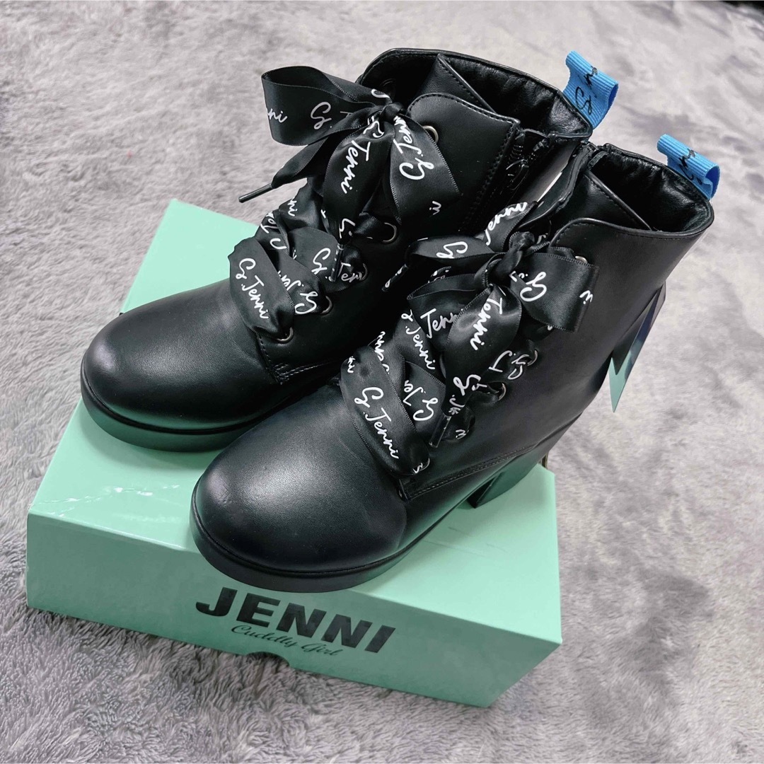 JENNI(ジェニィ)のS.JENNI ロゴレースアップブーツ キッズ/ベビー/マタニティのキッズ靴/シューズ(15cm~)(ブーツ)の商品写真
