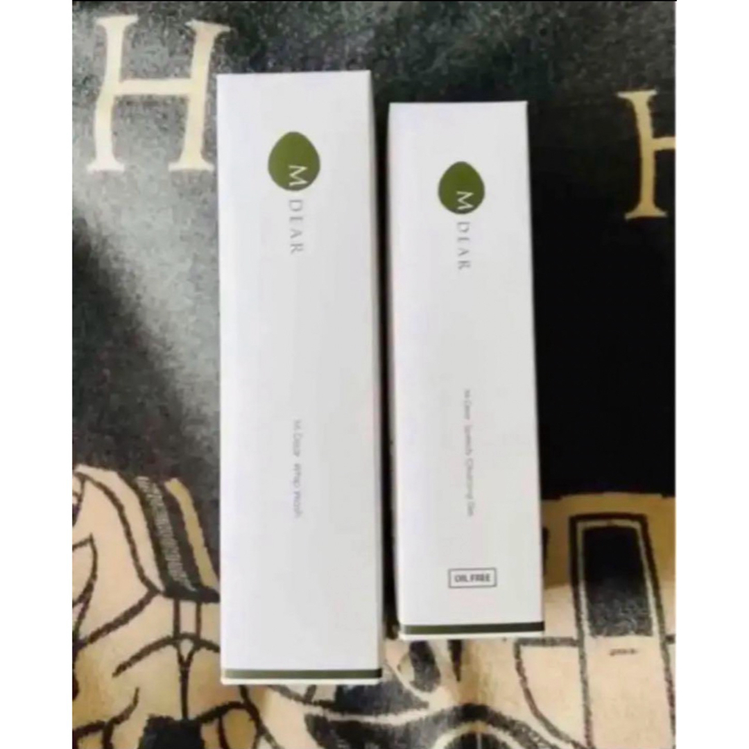 M DEAR(エムディア)のエムディア クレンジングジェル と ホイップウォッシュ の2個セット コスメ/美容のスキンケア/基礎化粧品(洗顔料)の商品写真
