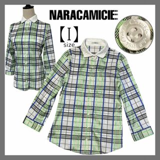 ナラカミーチェ(NARACAMICIE)のNARACAMICIE ナラカミーチェ チェックシャツ おしゃれ上品 ビジネス(シャツ/ブラウス(長袖/七分))