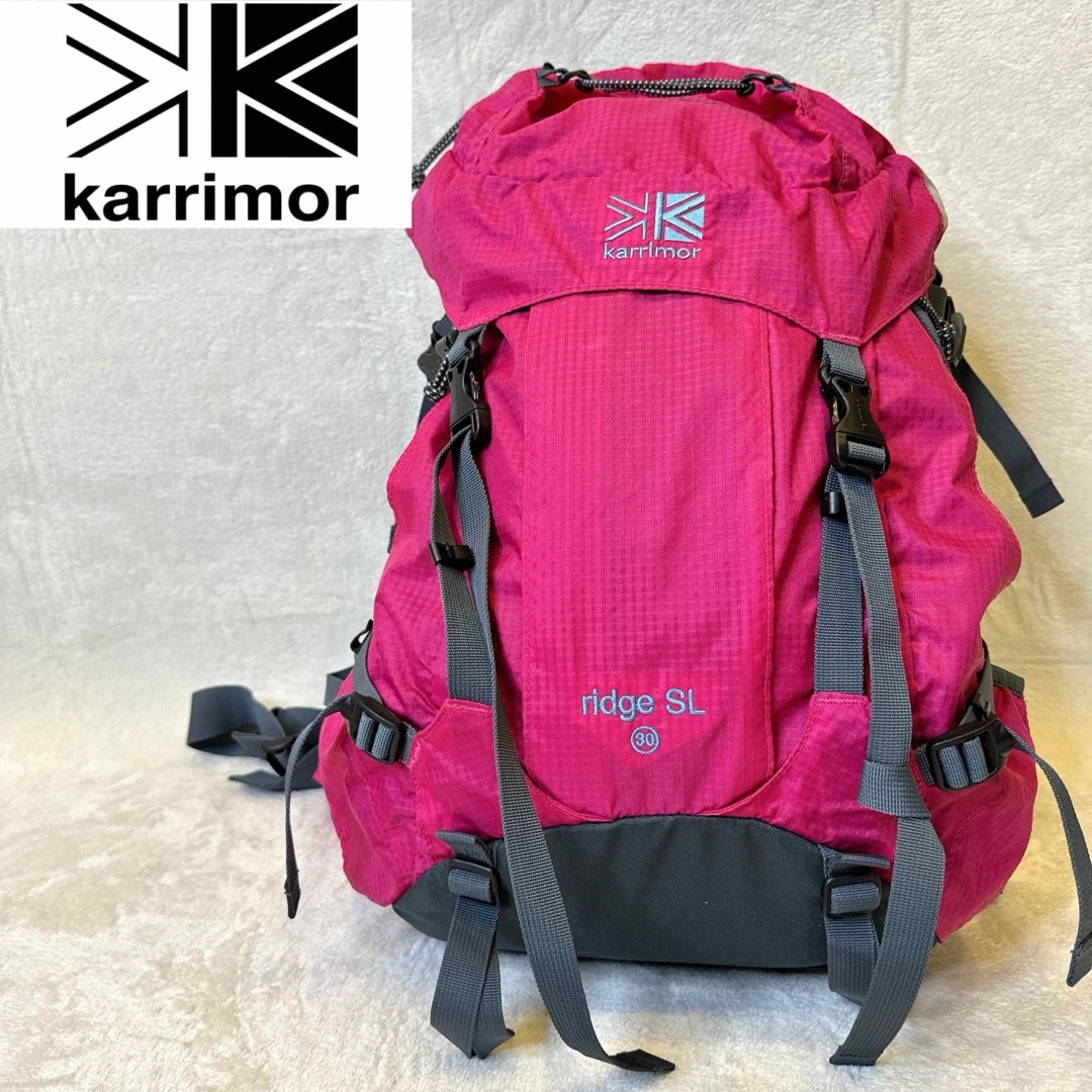 karrimor(カリマー)の【匿名配送】karrimor　リュック　ridge SL30 ピンク 登山 スポーツ/アウトドアのアウトドア(登山用品)の商品写真
