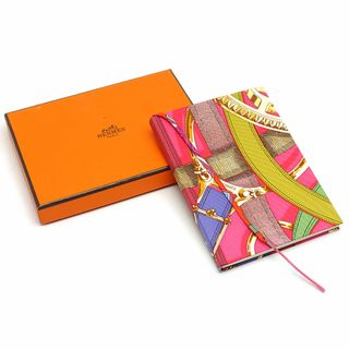 Hermes - エルメス HERMES カヴァルカドゥール シルク ノート メモ帳 フューシャ