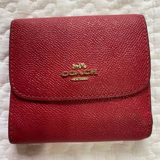 COACH - 【春コーデ】✨COACH コーチ 折り財布 シグネチャー 馬車 7250