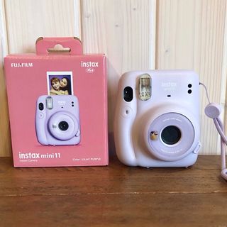 フジフイルム(富士フイルム)のFUJIFILM チェキ　instax mini 11 本体　ライラックパープル(フィルムカメラ)