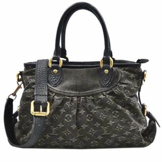 ルイヴィトン(LOUIS VUITTON)のルイヴィトン バッグ モノグラム・デニム ネオカヴィ 2WAY ハンドバッグ ショルダーバッグ ブラック系 M95351 T-YJL06142(ショルダーバッグ)