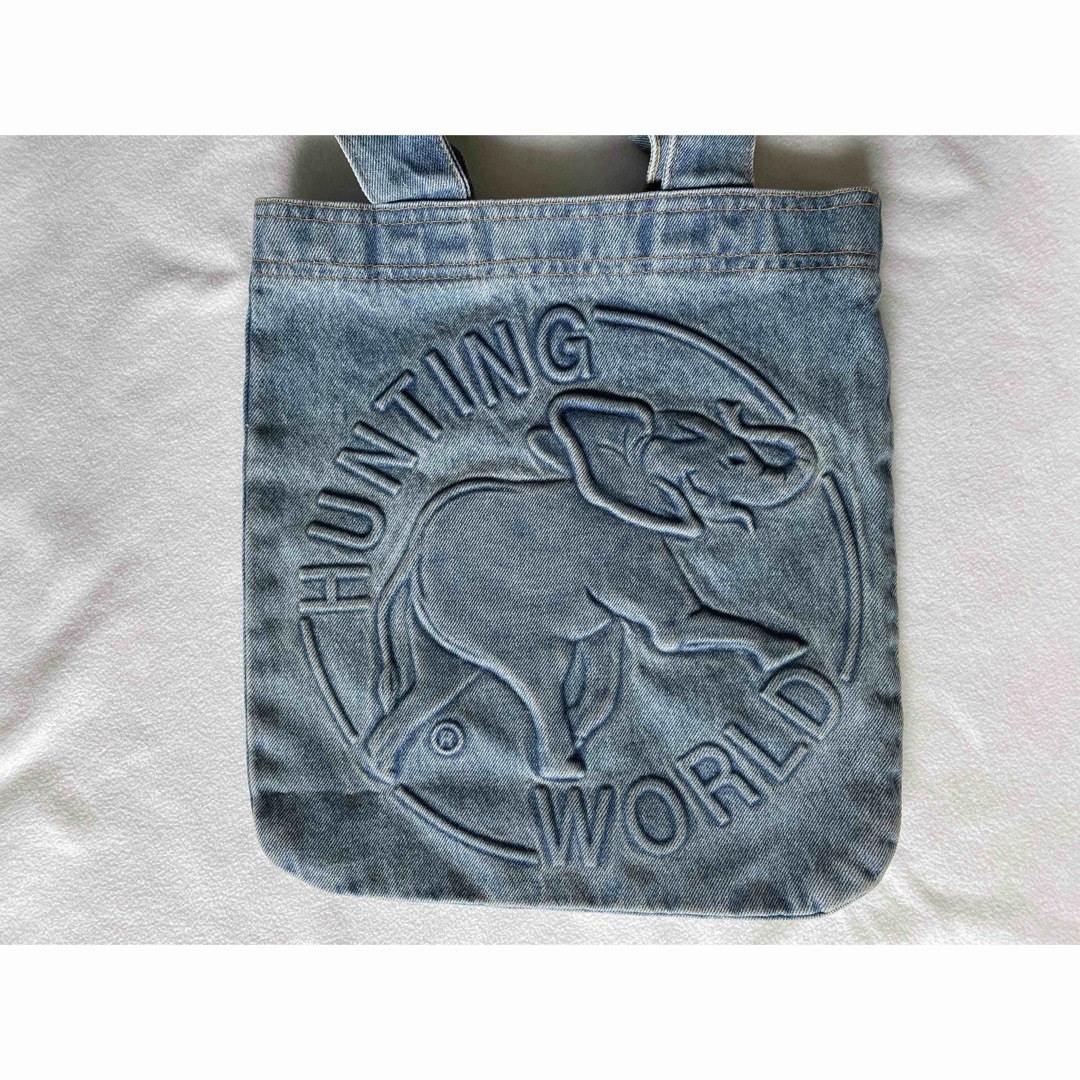 HUNTING WORLD(ハンティングワールド)のHUNTING WORLD ハンティングワールド デニム トートバッグ レディースのバッグ(トートバッグ)の商品写真