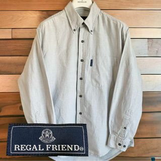 【美品】REGAL FRIEND（リーガル・フレンド）/長袖シャツ/ボタンダウン(シャツ)