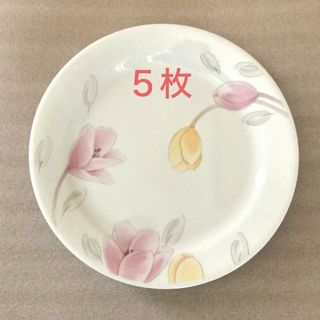 コレール(CORELLE)のコレール　チューリップ柄のお皿(食器)