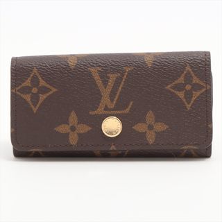 ルイヴィトン(LOUIS VUITTON)のヴィトン ミュルティクレ4   ブラウン レディース キーケース(キーケース)