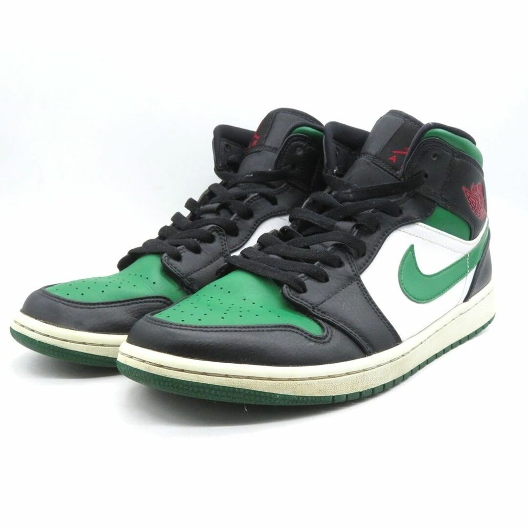 NIKE(ナイキ)のNIKE AIR JORDAN1 MID PINE GREEN メンズの靴/シューズ(スニーカー)の商品写真