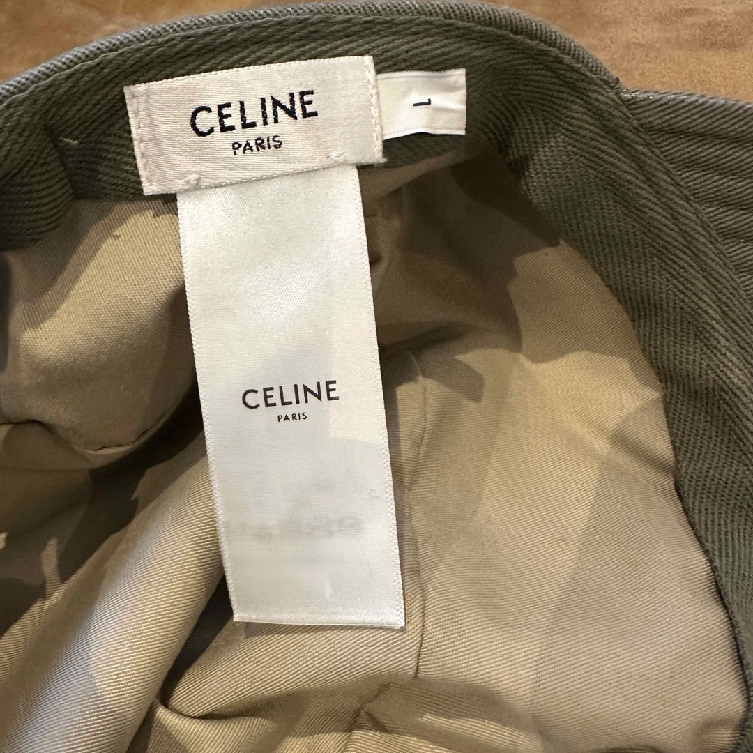 celine(セリーヌ)の2023伊勢丹購入CELINE トリオンフアーミーキャップLサイズ レディースの帽子(キャップ)の商品写真