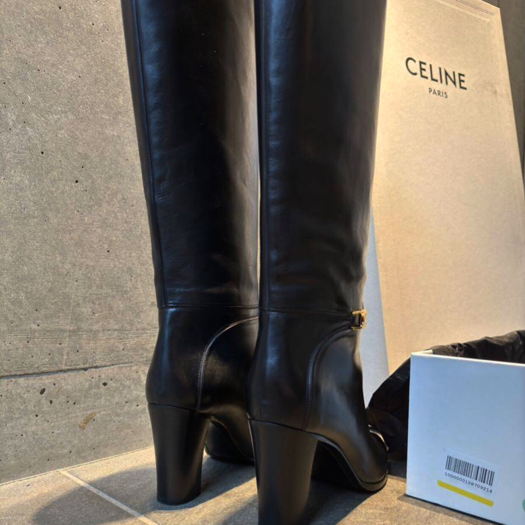 celine(セリーヌ)のCELINE エディスリマン　ロングブーツ レディースの靴/シューズ(ブーツ)の商品写真