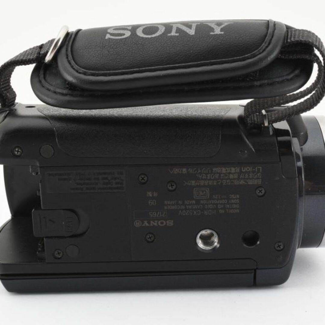 SONY(ソニー)の✨極美品✨SONY HDR-CX520V ビデオカメラ　ハンディカム　ソニー スマホ/家電/カメラのカメラ(ビデオカメラ)の商品写真