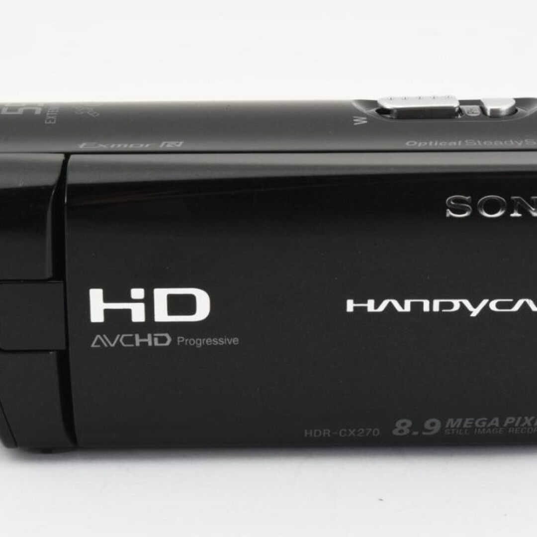 SONY(ソニー)の✨極美品✨SONY HDR-CX270V 　ビデオカメラ　ハンディカム スマホ/家電/カメラのカメラ(ビデオカメラ)の商品写真