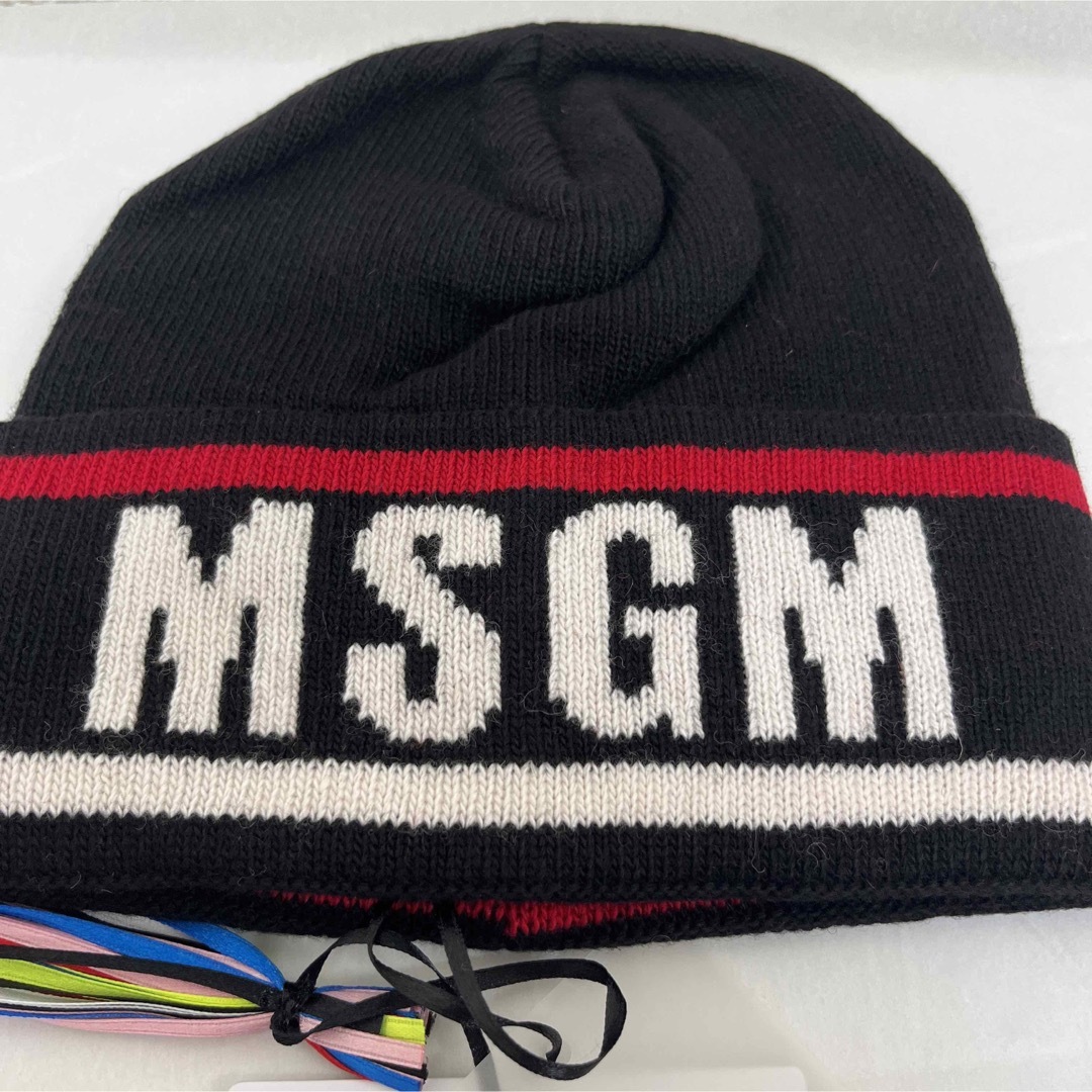 MSGM(エムエスジイエム)のMSGM ニット帽　エムエスジーエム メンズの帽子(ニット帽/ビーニー)の商品写真