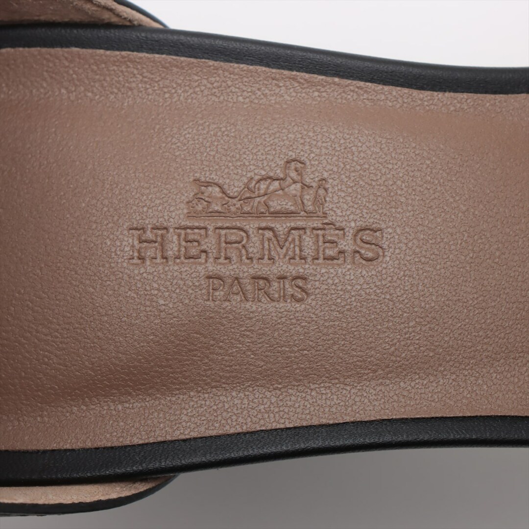 Hermes(エルメス)のエルメス レジェンド レザー 36 1/2 ブラック レディース その他靴 レディースの靴/シューズ(その他)の商品写真