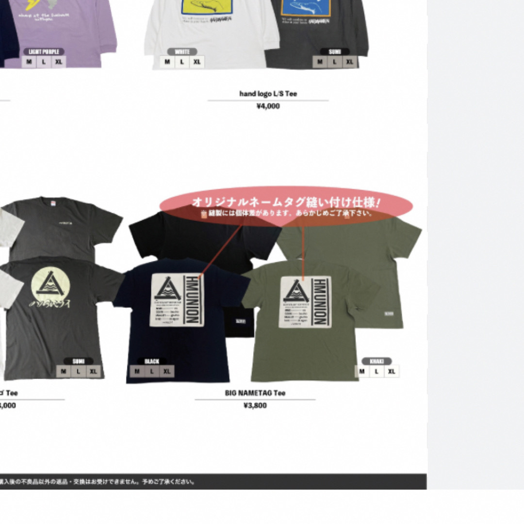 ハルカミライ Tシャツ エンタメ/ホビーのタレントグッズ(ミュージシャン)の商品写真