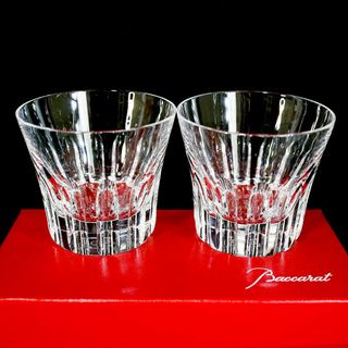 バカラ(Baccarat)の【美品 ペア】バカラ エトナ イヤー タンブラー ロックグラス ２０１１年(食器)