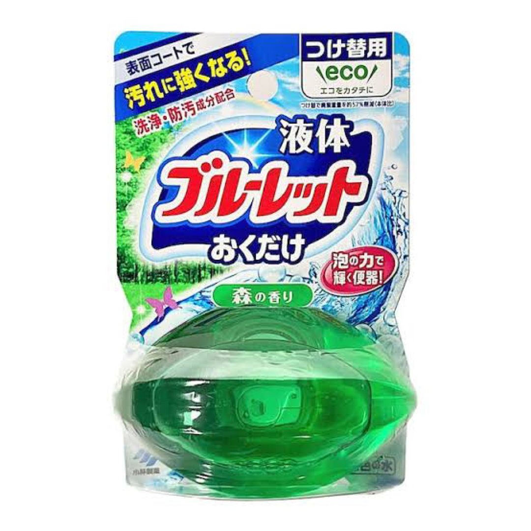 小林製薬(コバヤシセイヤク)のブルーレット おくだけ   7個 インテリア/住まい/日用品の日用品/生活雑貨/旅行(日用品/生活雑貨)の商品写真