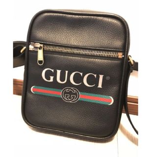 グッチ(Gucci)のグッチ メッセンジャーバッグ ショルダー レザー バック(メッセンジャーバッグ)