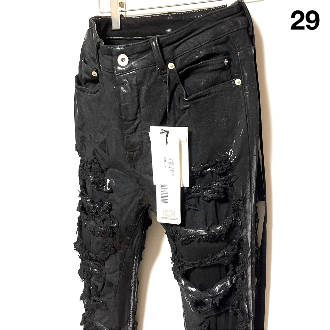 DRKSHDW - 新品 RICK OWENS DRKSHDW デストロイ加工スキニー DRKSHDW - 新品 RICK OWENS DRKSHDW デストロイ加工スキニー
