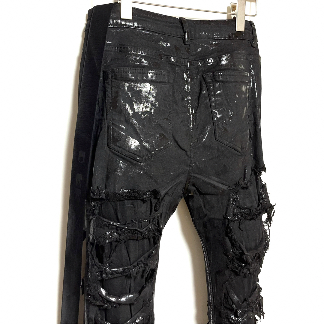 DRKSHDW - 新品 RICK OWENS DRKSHDW デストロイ加工スキニー DRKSHDW - 新品 RICK OWENS DRKSHDW デストロイ加工スキニー