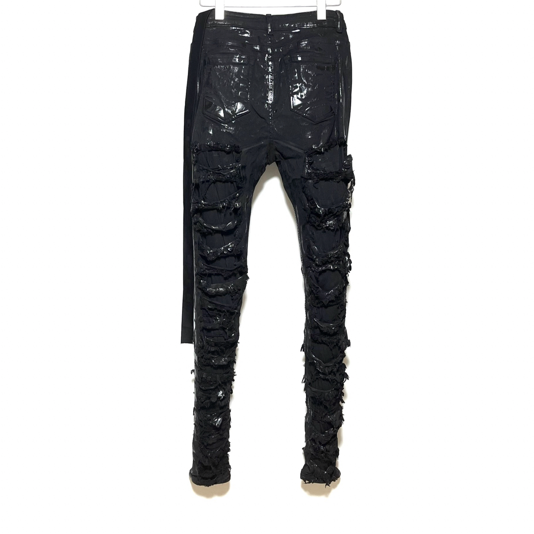 DRKSHDW - 新品 RICK OWENS DRKSHDW デストロイ加工スキニー DRKSHDW - 新品 RICK OWENS DRKSHDW デストロイ加工スキニー
