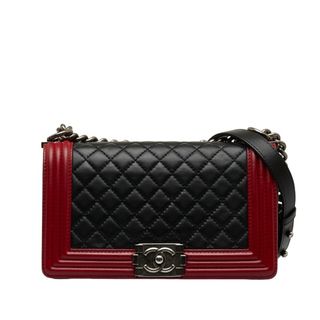 シャネル(CHANEL)のシャネル ボーイシャネル ココマーク 斜め掛け チェーン ショルダーバッグ レザー レディース CHANEL 【1-0123794】(ショルダーバッグ)