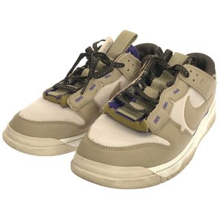 ナイキ(NIKE)のNIKE ナイキ AIR DUNK JUMBO スニーカー ベージュ 27cm(スニーカー)