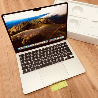 マック(Mac (Apple))のMacBook air 13インチ 2022 SSD512GB 管理番号2754(ノートPC)