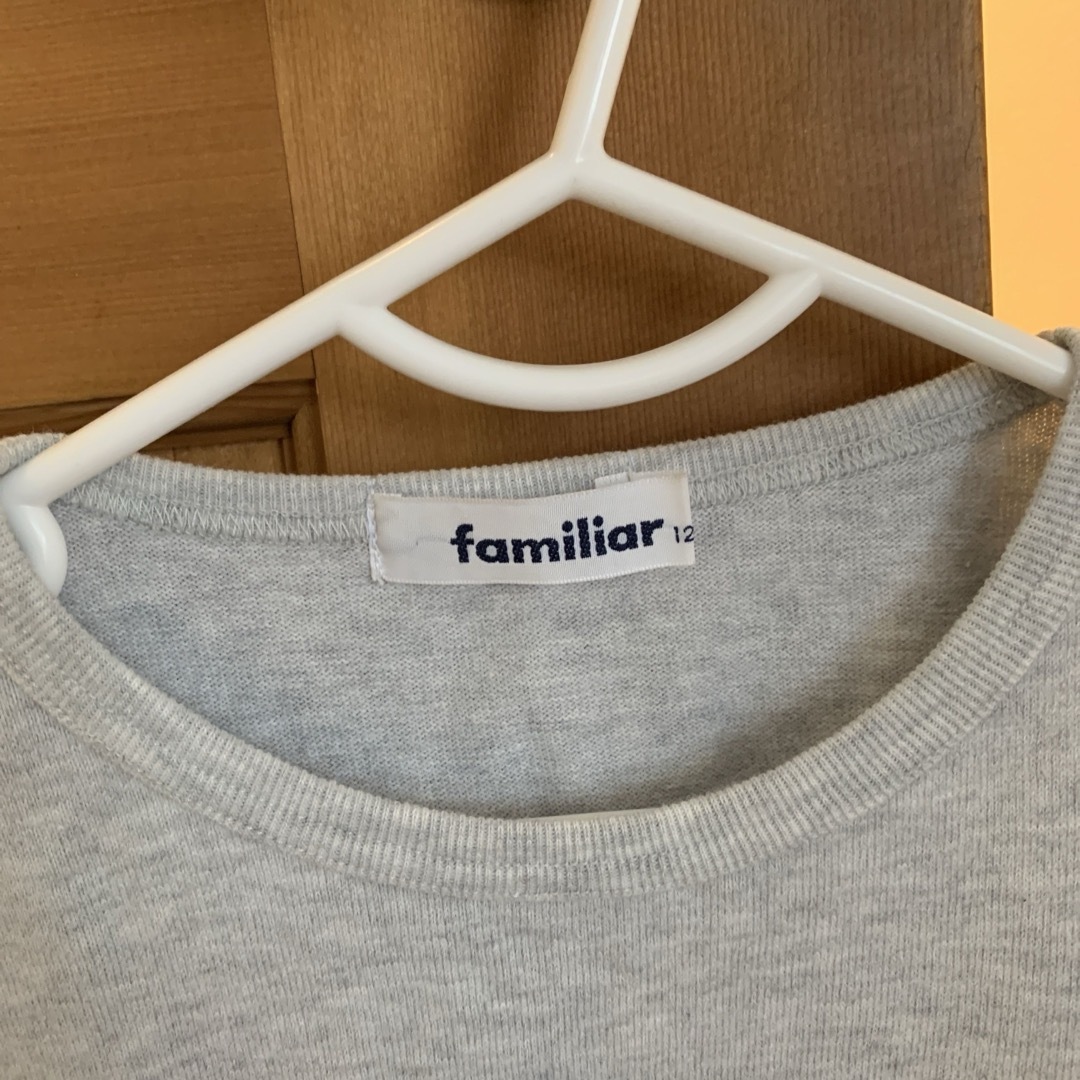 familiar(ファミリア)のファミリア　 ロンT familiar 長袖Tシャツ キッズ/ベビー/マタニティのキッズ服女の子用(90cm~)(Tシャツ/カットソー)の商品写真