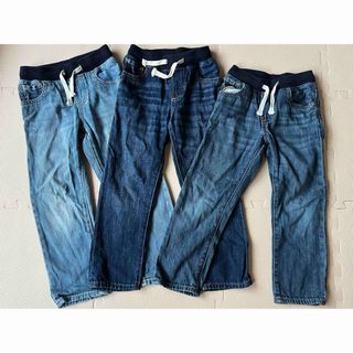 ギャップ(GAP)の【110cm】GAP デニム 3枚 slim 5year(パンツ/スパッツ)