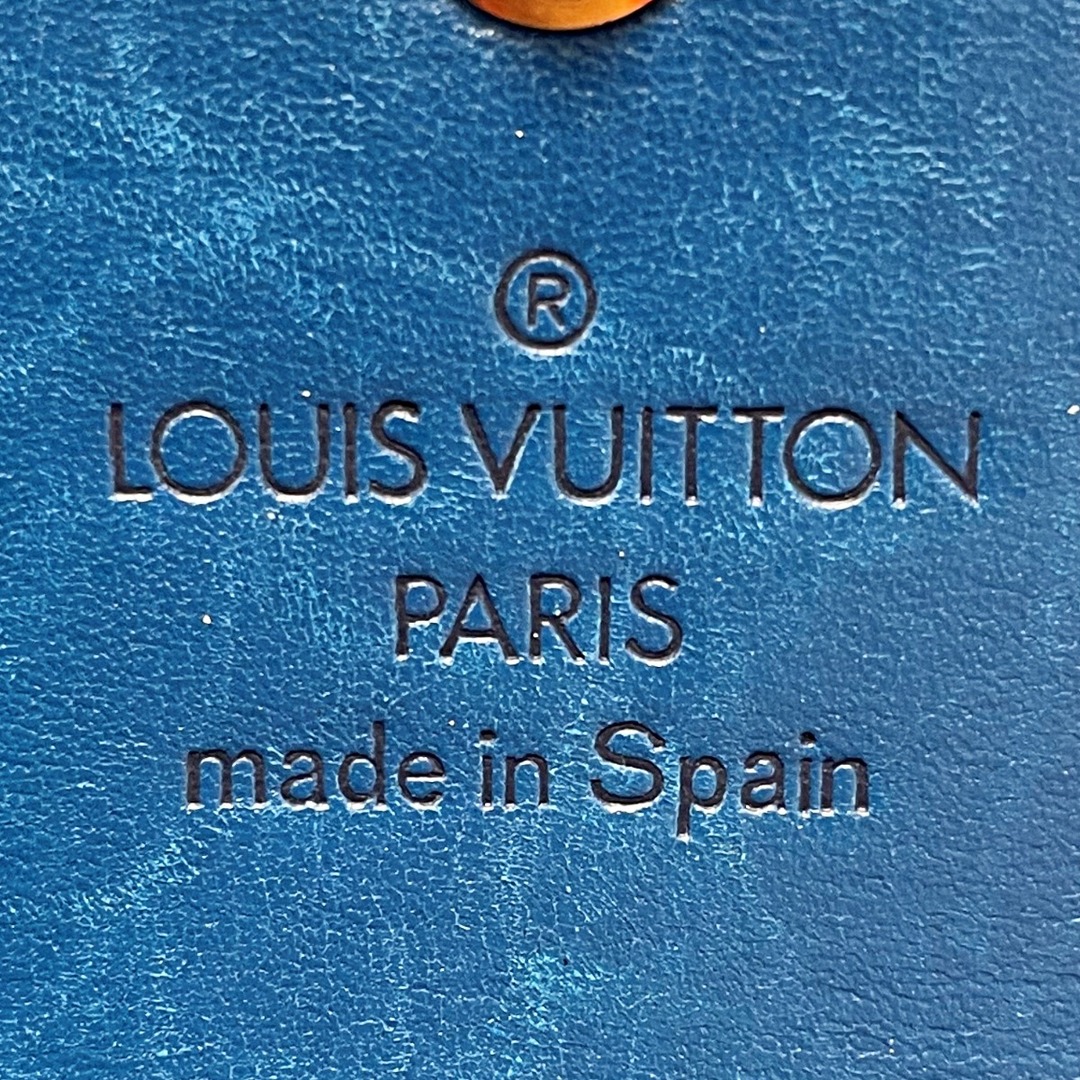 LOUIS VUITTON(ルイヴィトン)の☆☆LOUIS VUITTON ルイヴィトン エピ ポルトトレゾール インターナショナル M63385 ブルー 3つ折り長財布 メンズ ゴールド金具 メンズのファッション小物(長財布)の商品写真