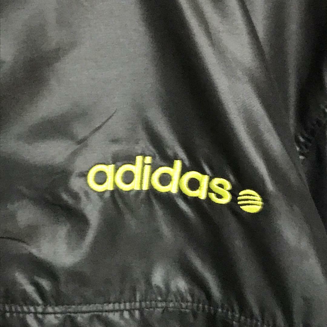 adidas(アディダス)の【美品】アディダスネオ　刺繍ロゴ入りウインドブレーカー　裏起毛　K811 メンズのジャケット/アウター(ブルゾン)の商品写真