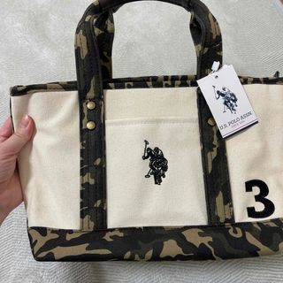 U.S. POLO ASSN. - U.S. POLO ASSN 迷彩　キャンバストートバッグ