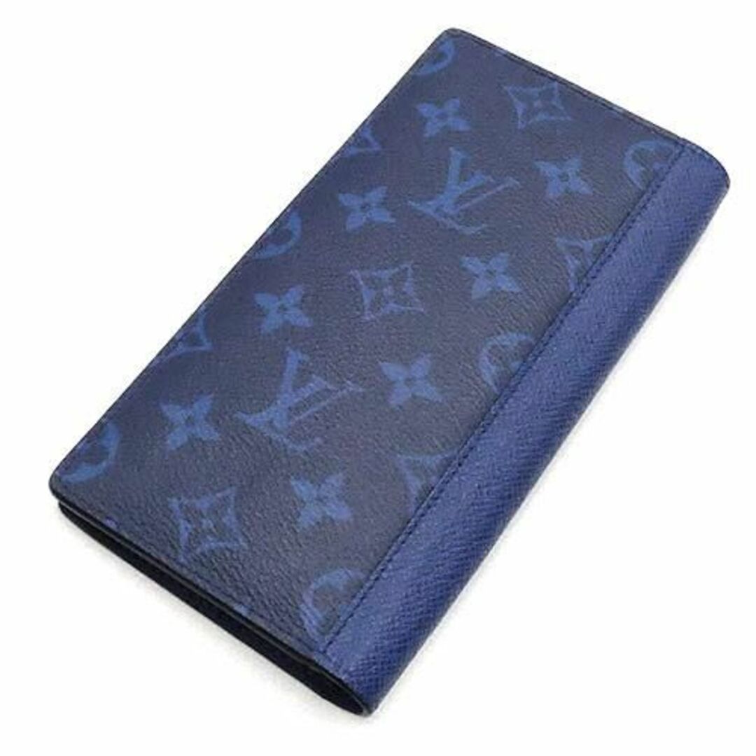 LOUIS VUITTON(ルイヴィトン)の美品 ルイヴィトン 財布 LV タイガラマ ポルトフォイユ・ブラザ 二つ折り長財布 コバルト メンズ M30297 T-YJL06146 メンズのファッション小物(長財布)の商品写真