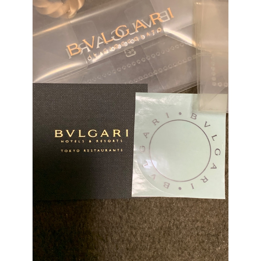 BVLGARI(ブルガリ)のBVLGARIクリアで小さなショップ袋2枚セット レディースのバッグ(ショップ袋)の商品写真