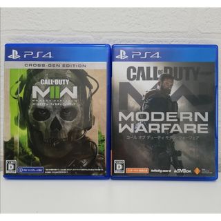 プレイステーション4(PlayStation4)の【美品】PS4 Call of Duty: Modern Warfare セット(家庭用ゲームソフト)