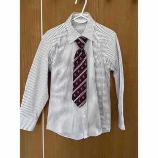 男児ワイシャツ・ネクタイセット120(ドレス/フォーマル)